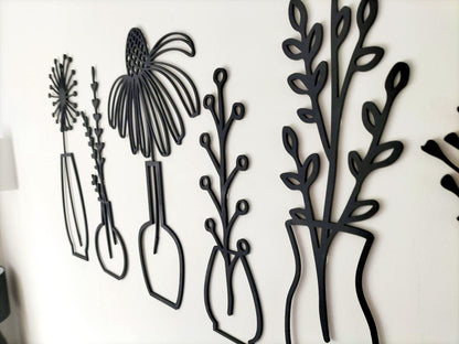 Wildflower Wall Art Set