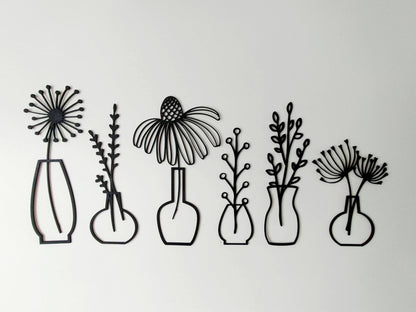 Wildflower Wall Art Set