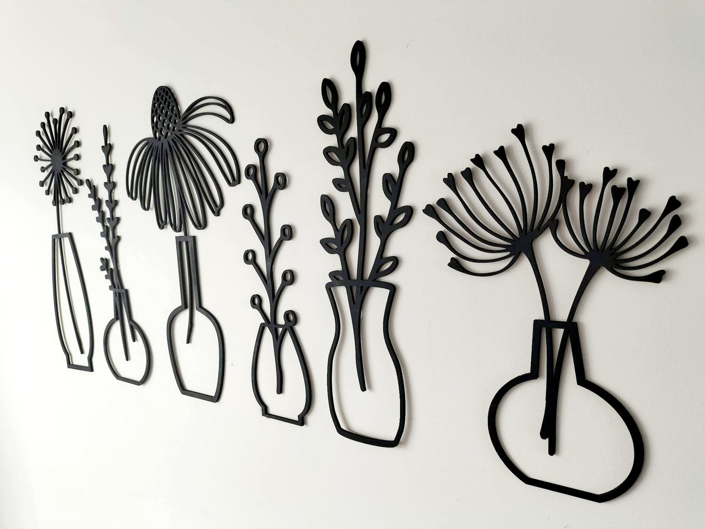 Wildflower Wall Art Set