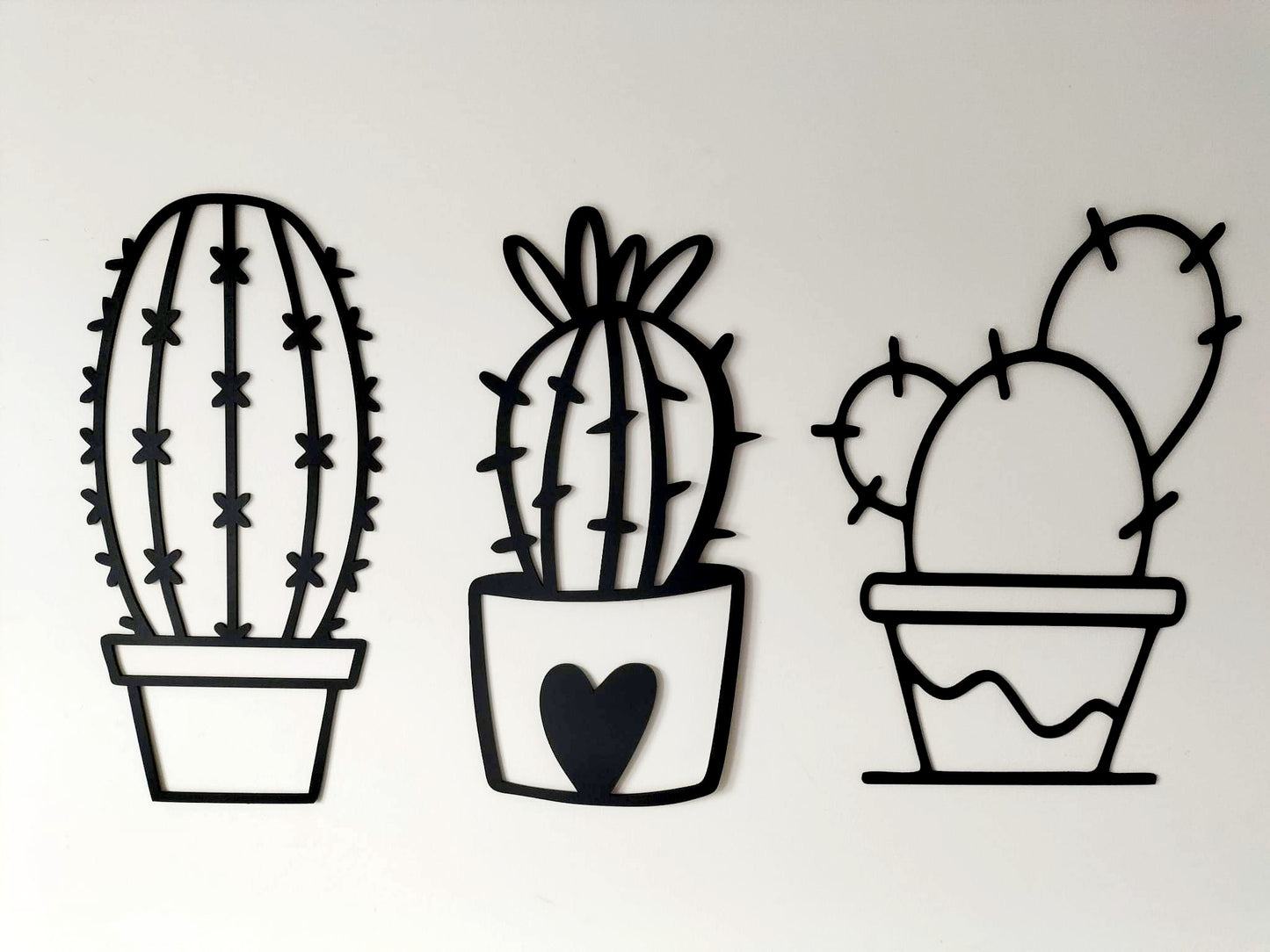 Cacti Wall Art Set