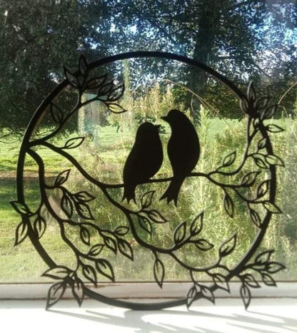 Lovebirds Wall Art - Whimsic